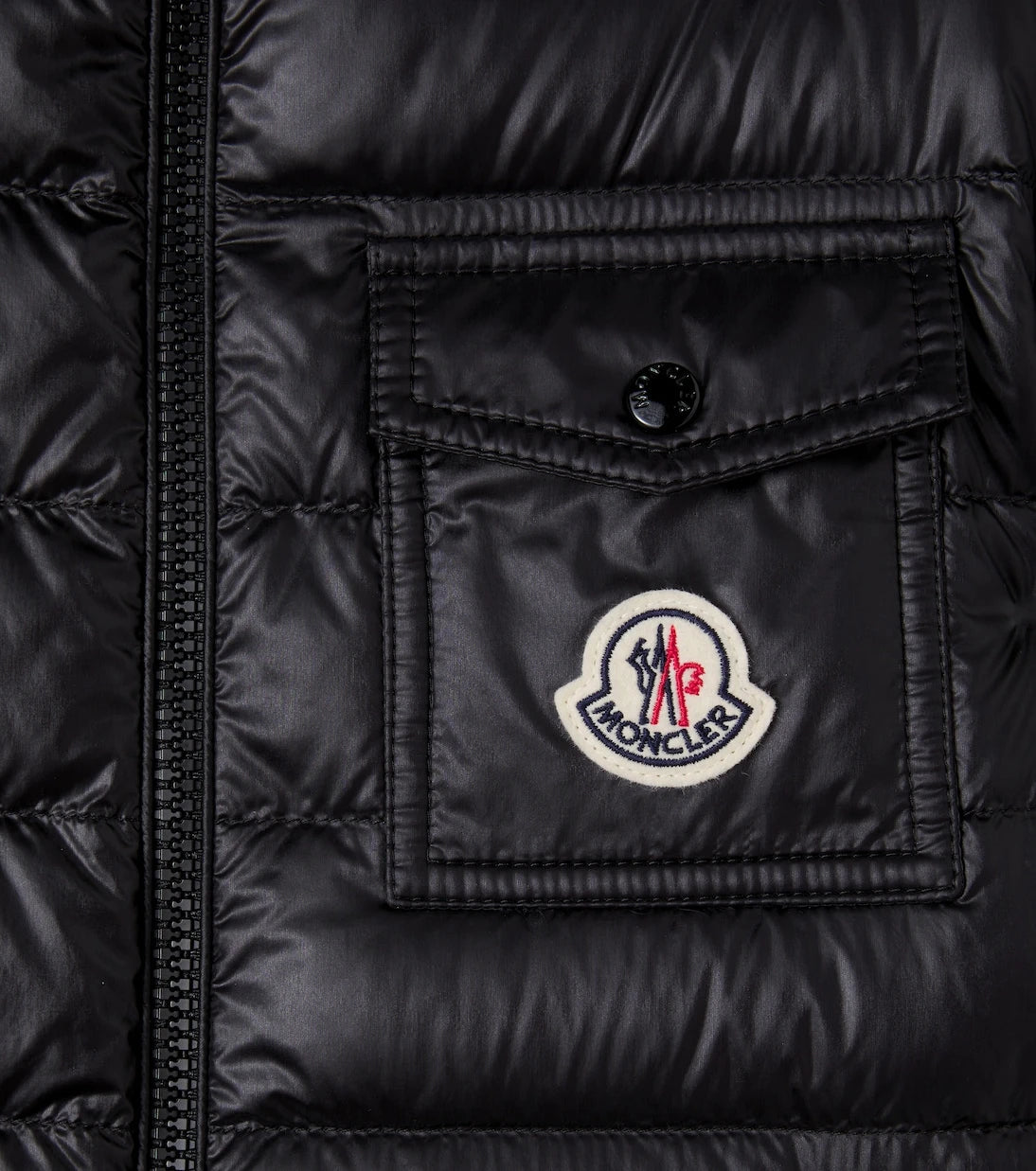 Moncler Enfant - Logo down jacket