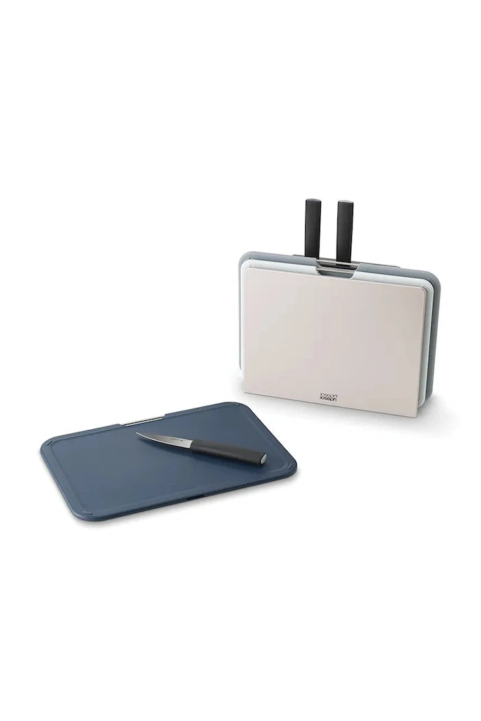 Joseph Joseph Nest Board 33.3 x 35.5 x 10 cm Organizatörde Bıçak ve Kesme Tahtası Seti (6 Parça)