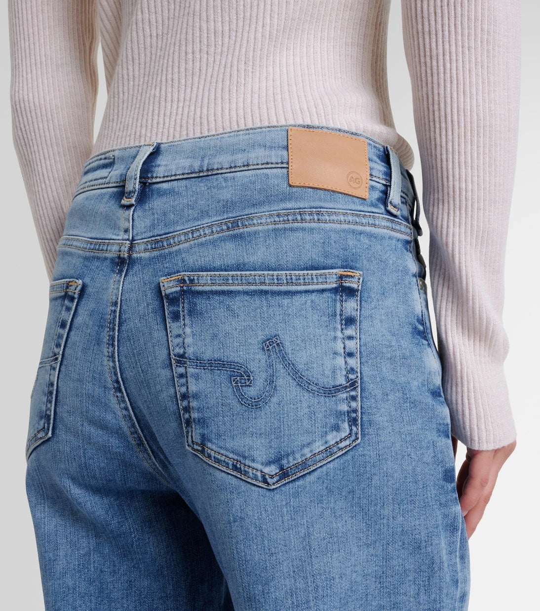 AG Jeans - New Baggy wide-leg jeans