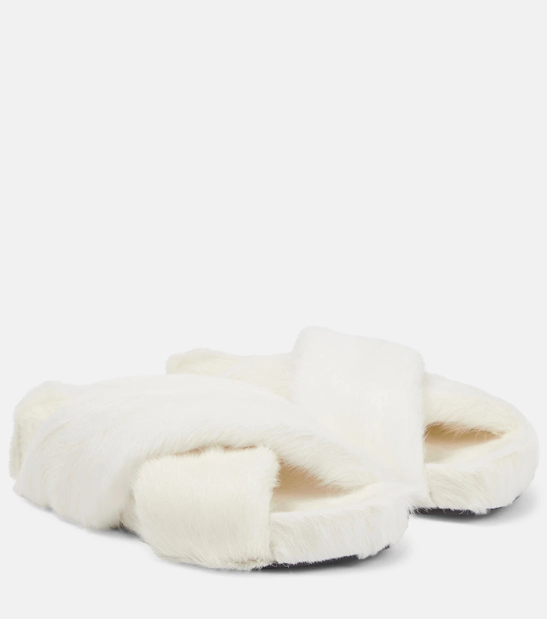 Jil Sander - Shearling sandals