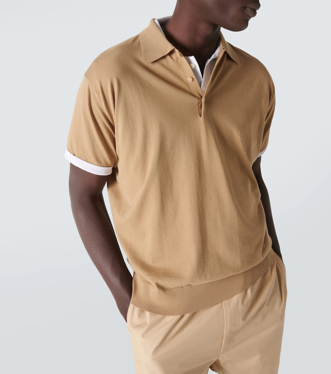 Auralee - Cotton polo shirt