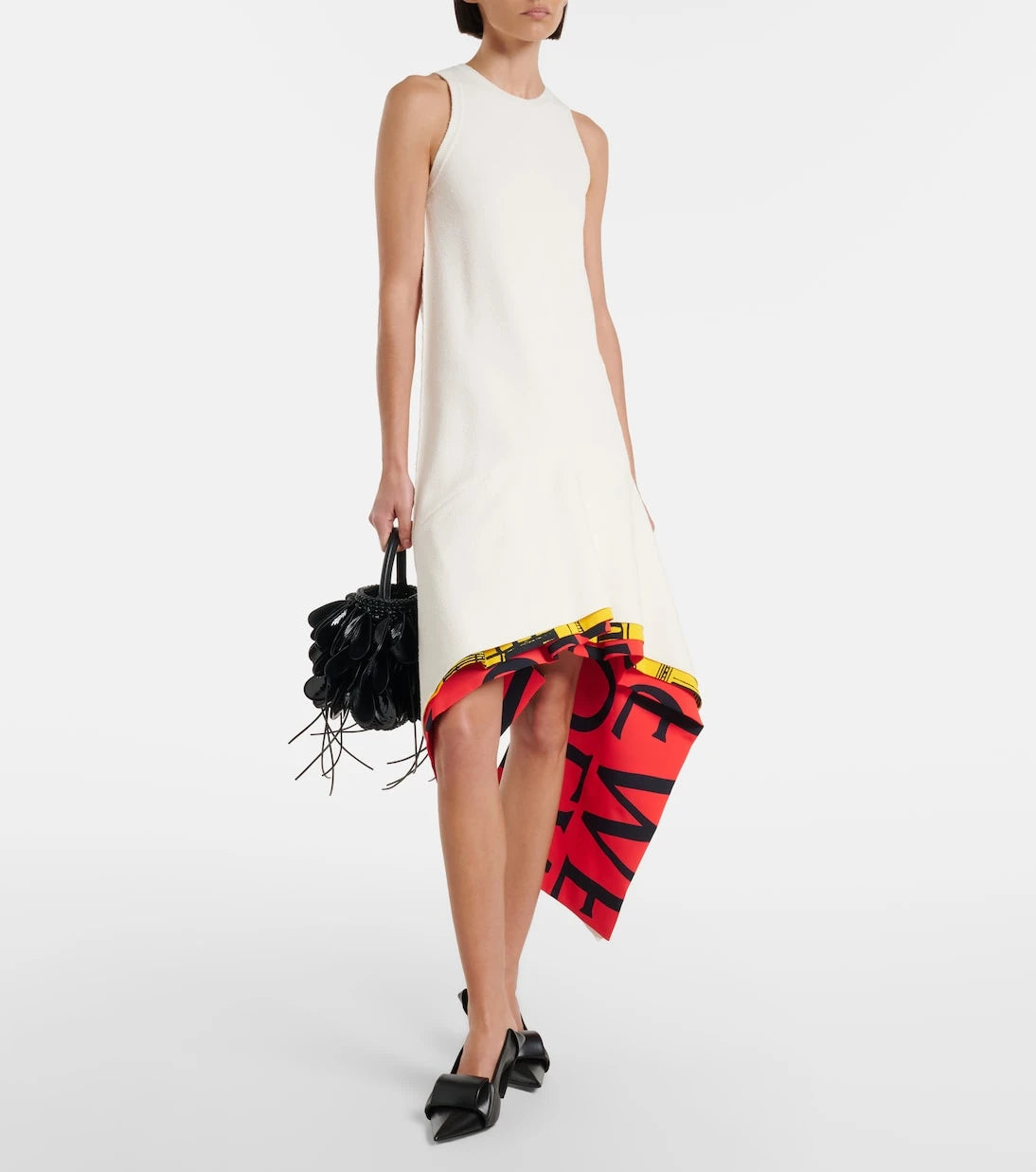 Loewe - Shell Small leather bucket bag