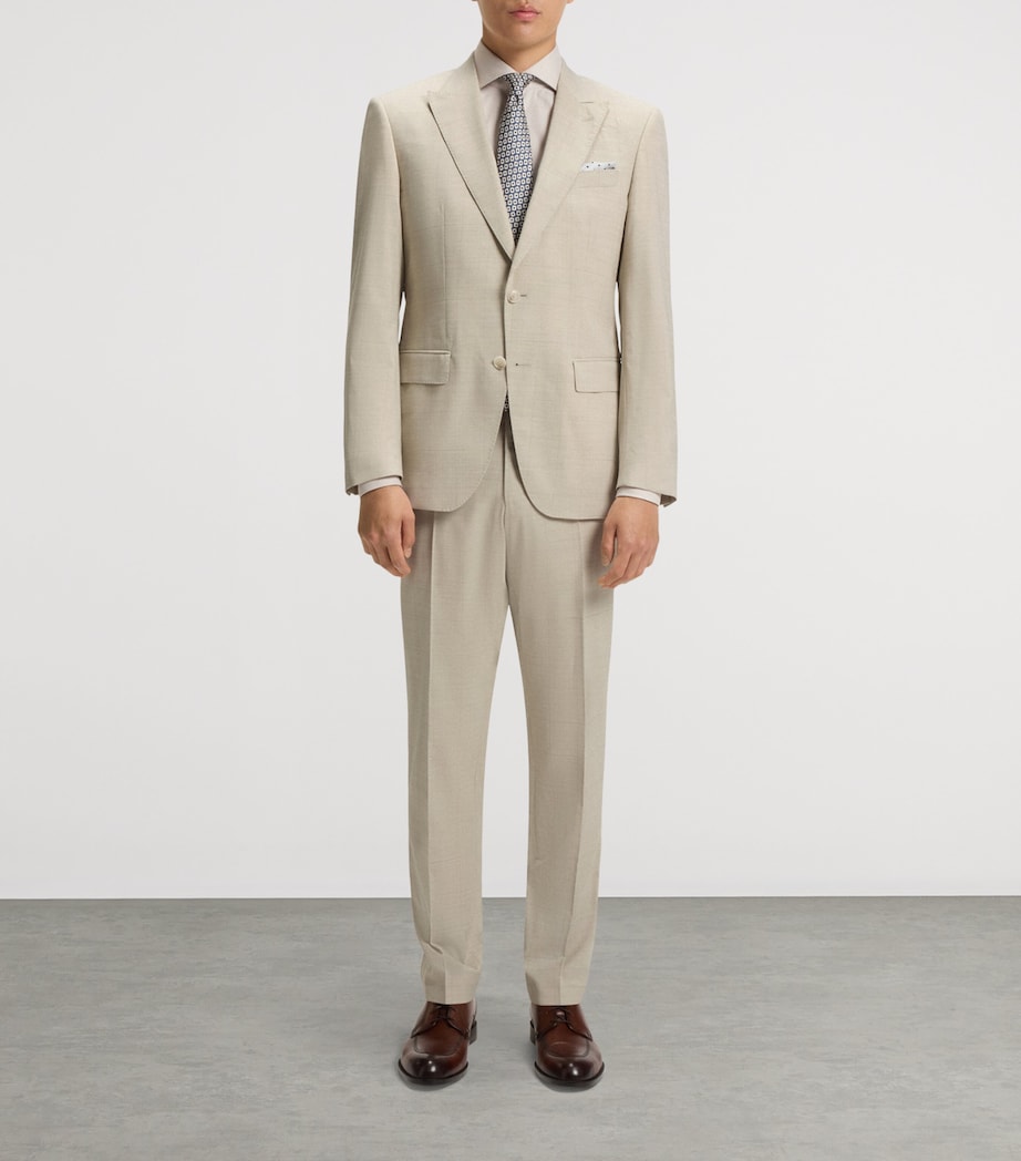 Virgin Wool Slim 2-Piece Suit