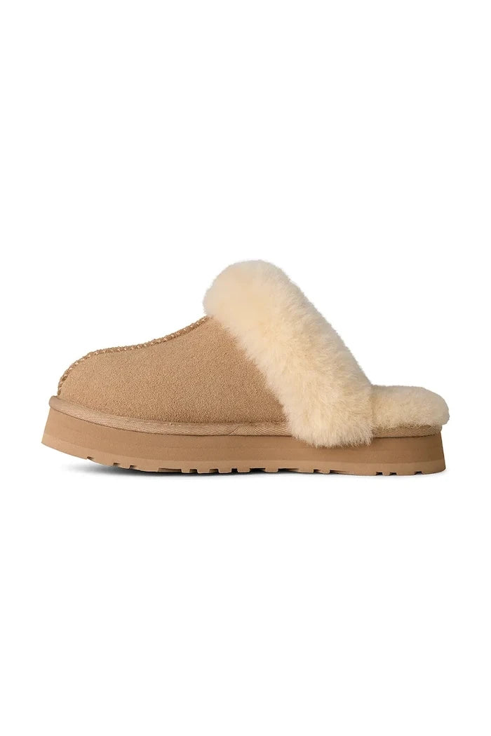 Детски велурени чехли UGG DISQUETTE