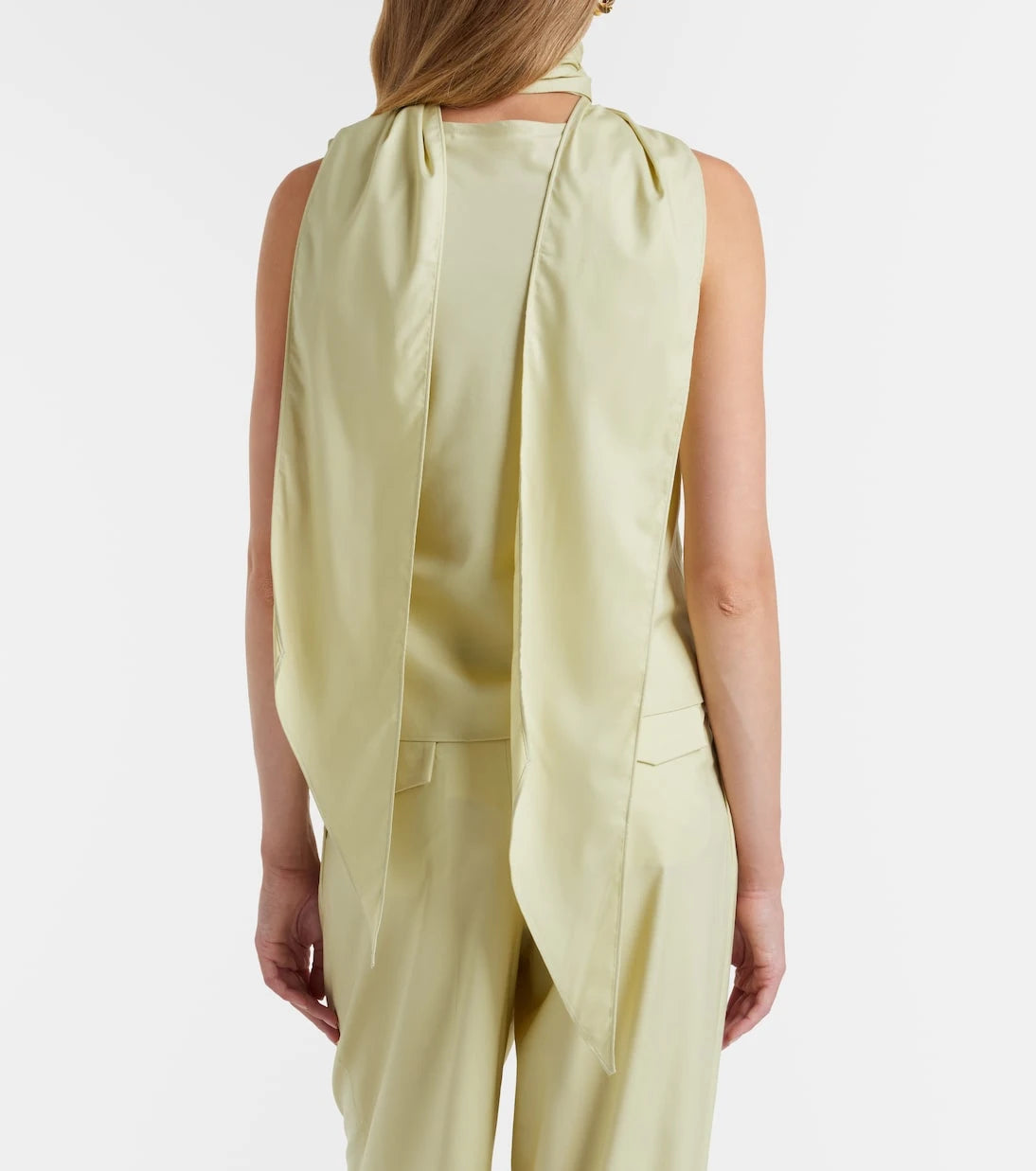 Aya Muse - Olena scarf-detail top