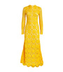 Yellow Knitted Alpamayo Maxi Dress