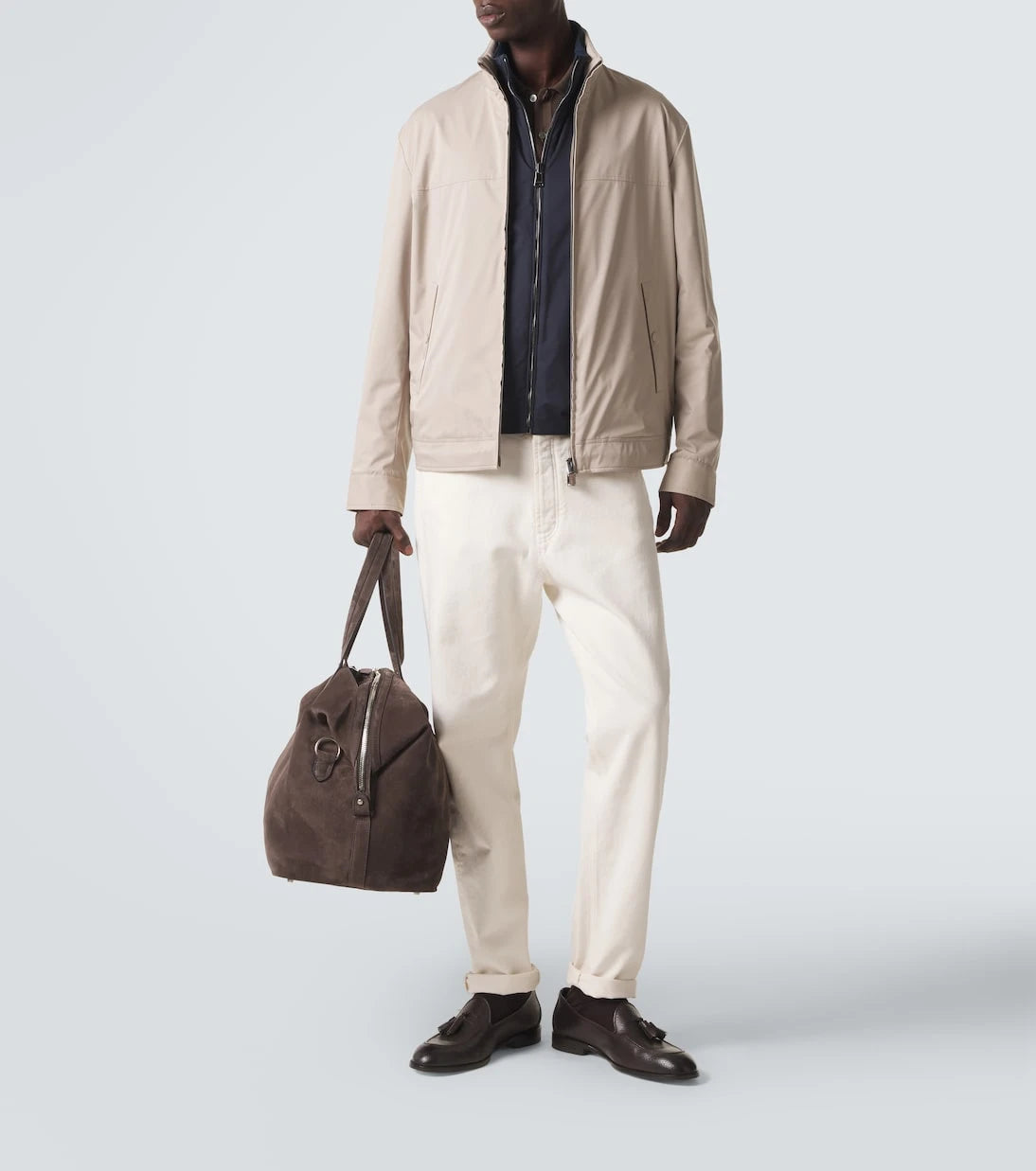 Canali - Canali Nuvola reversible blouson jacket