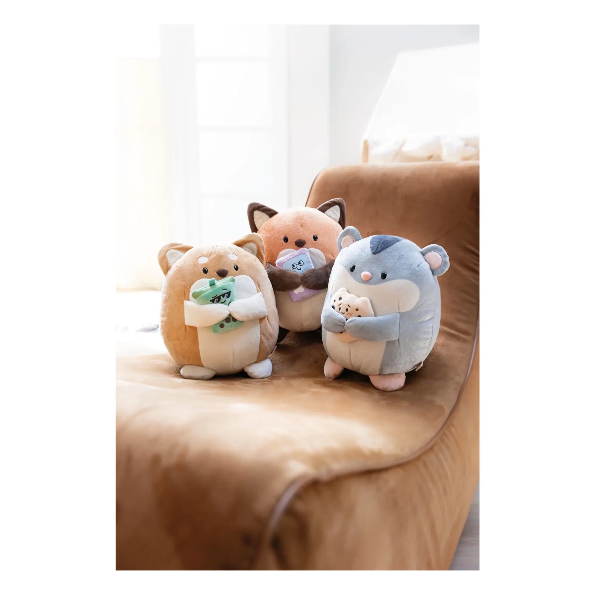 Nici - Hiro plush dog | Light brown