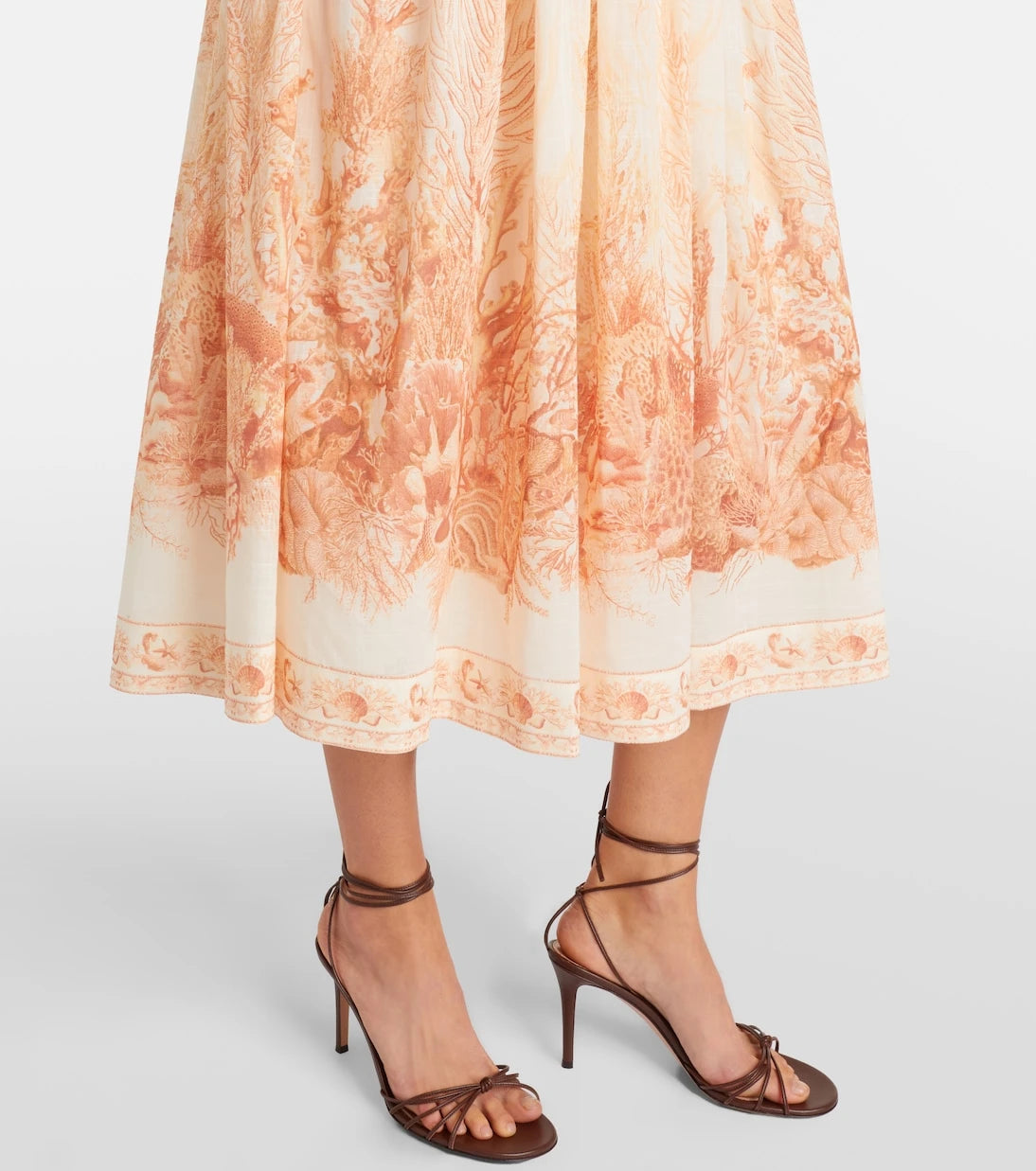 Zimmermann - Wanderlust printed cotton midi dress