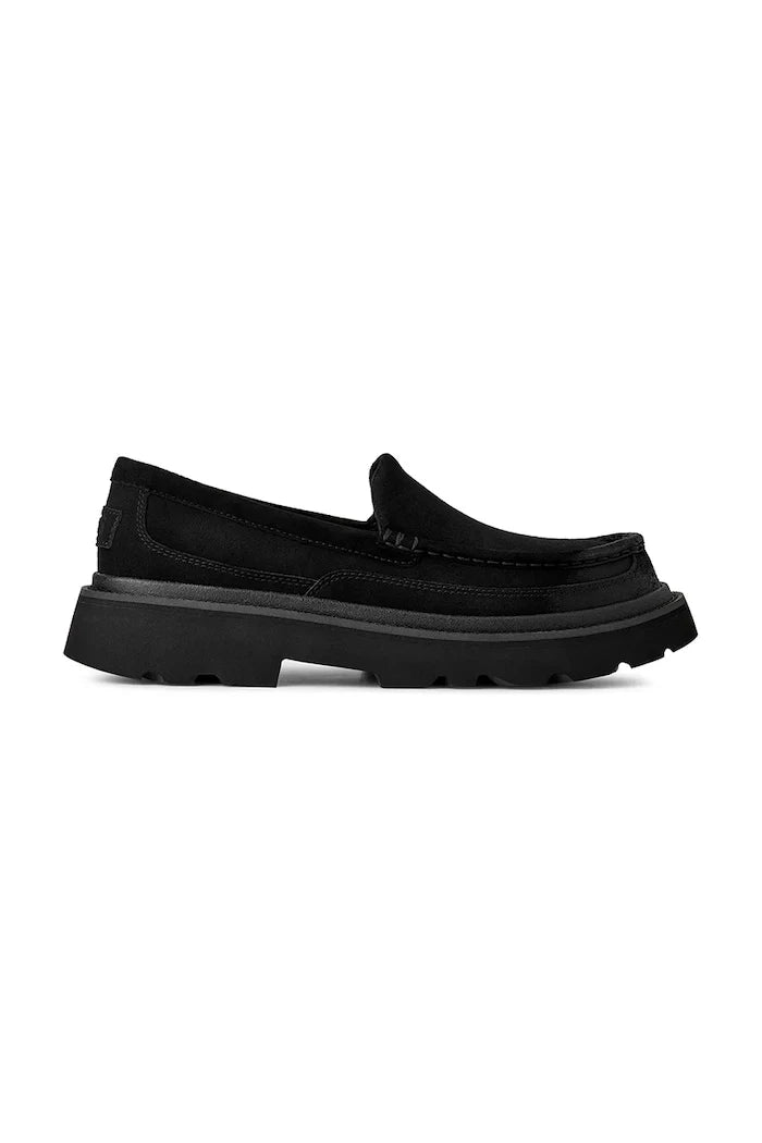 Велурени мокасини UGG Ascot Lug