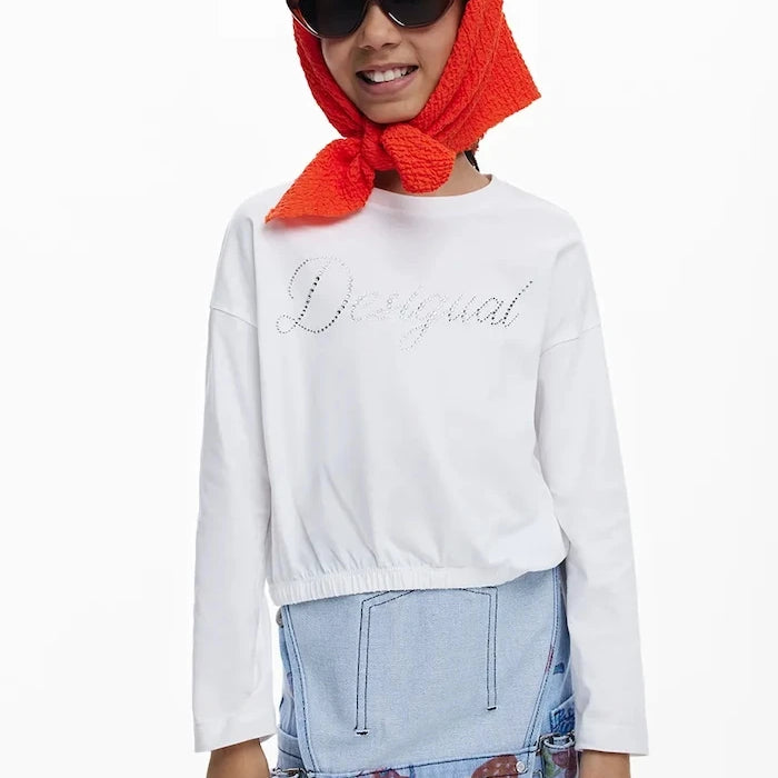 Детска блуза с дълги ръкави Desigual