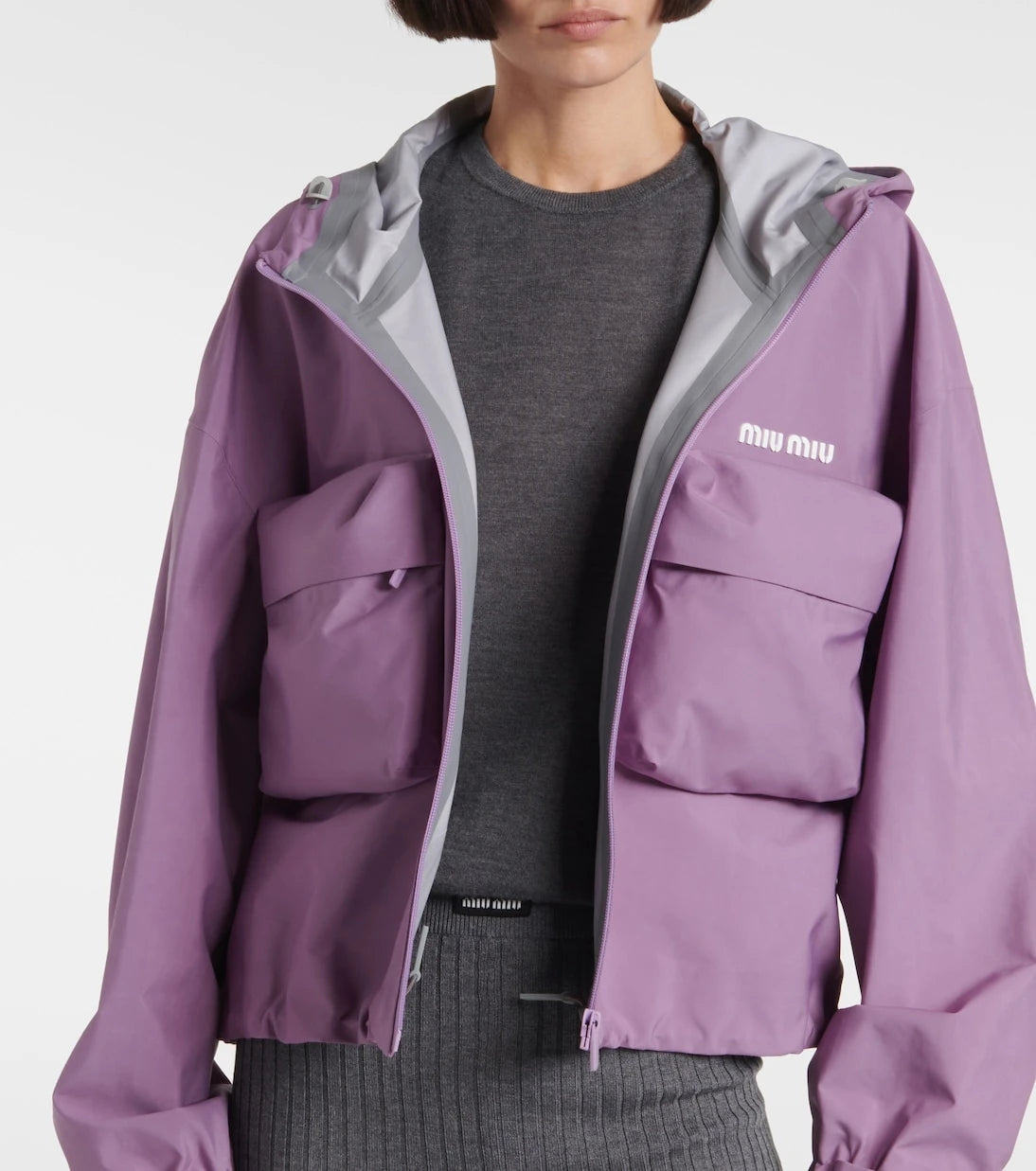 Miu Miu - Technical canvas jacket