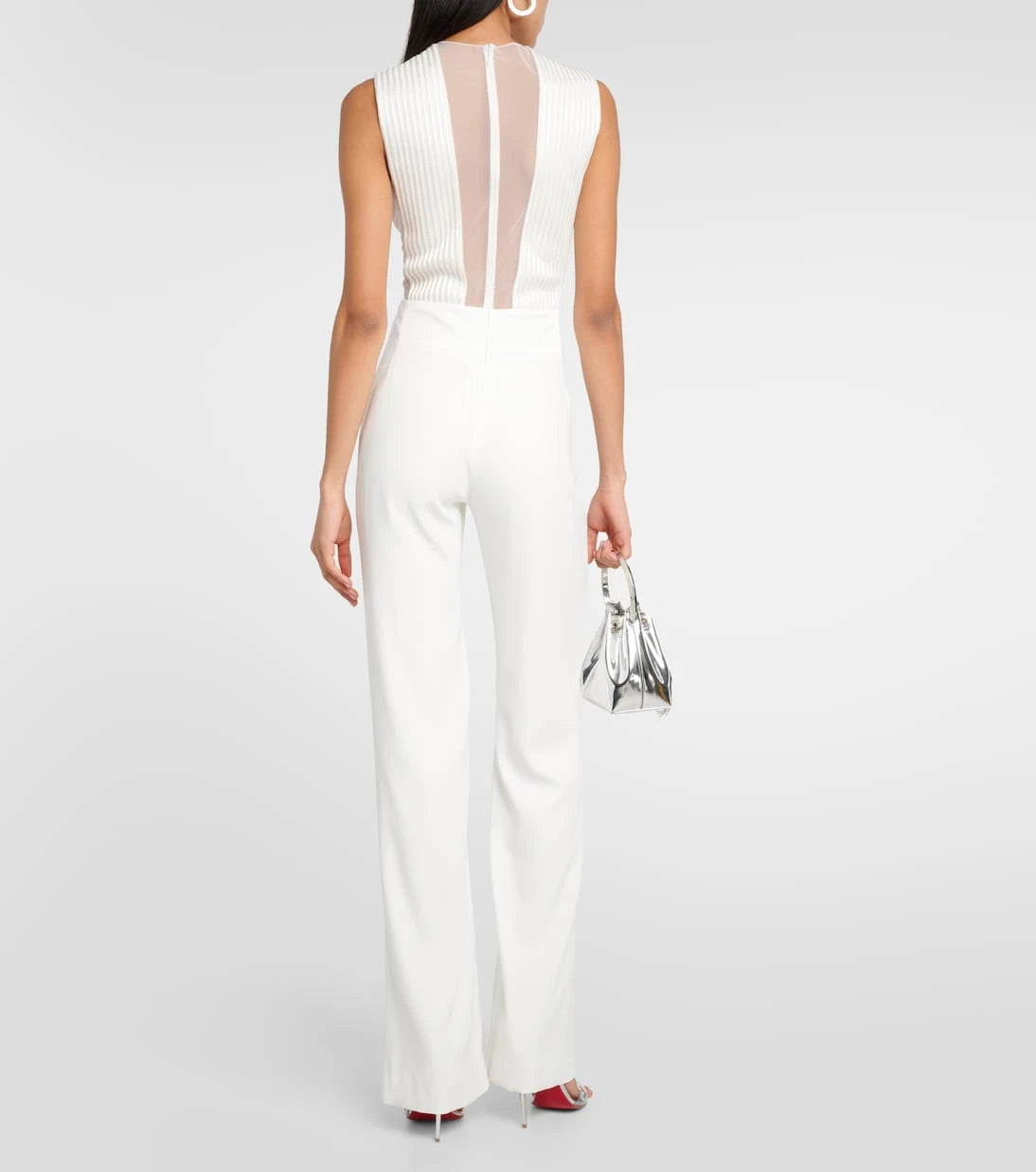 Galvan - Bridal Soho flared jumpsuit