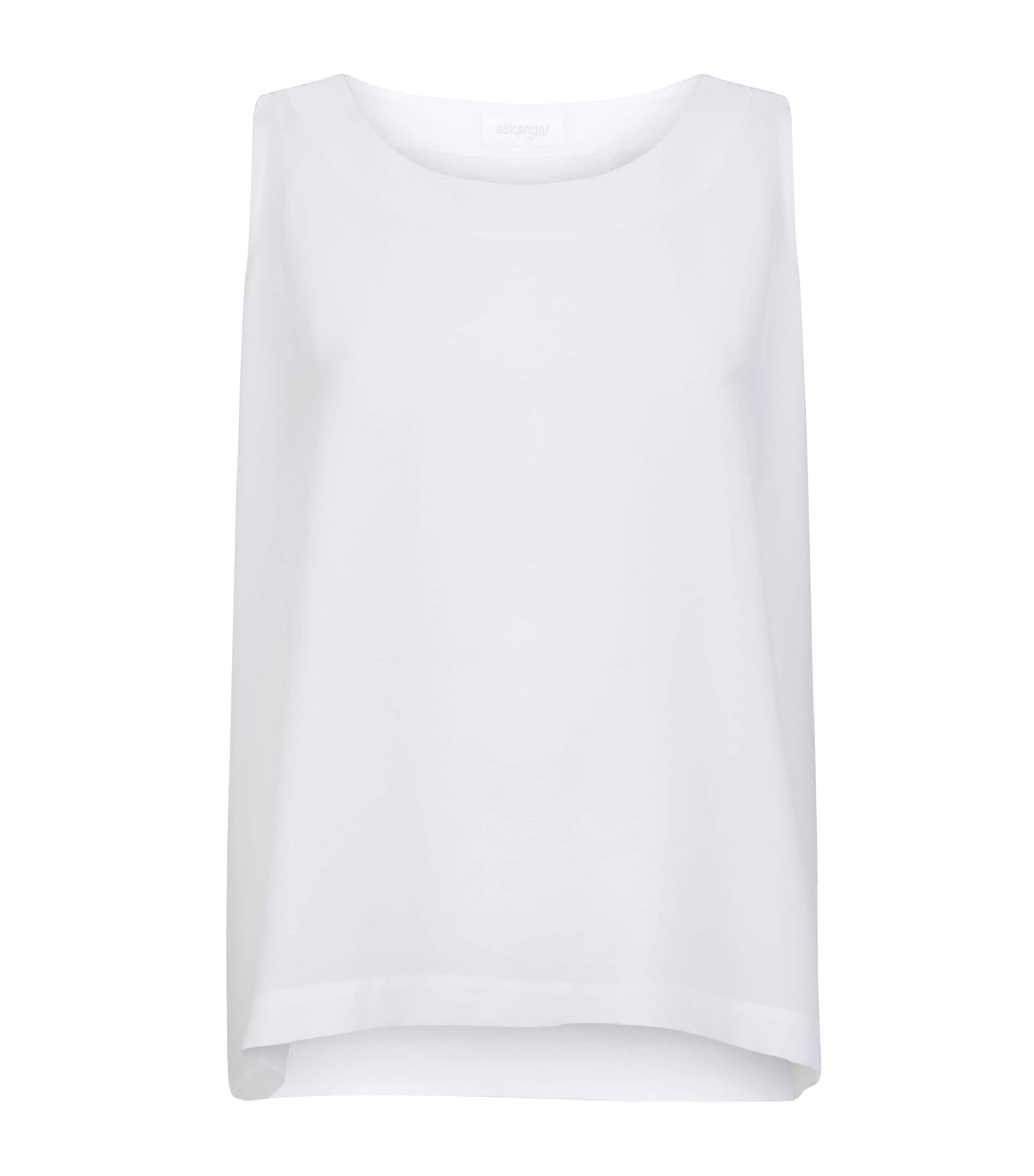 Silk Shell Top WHITE