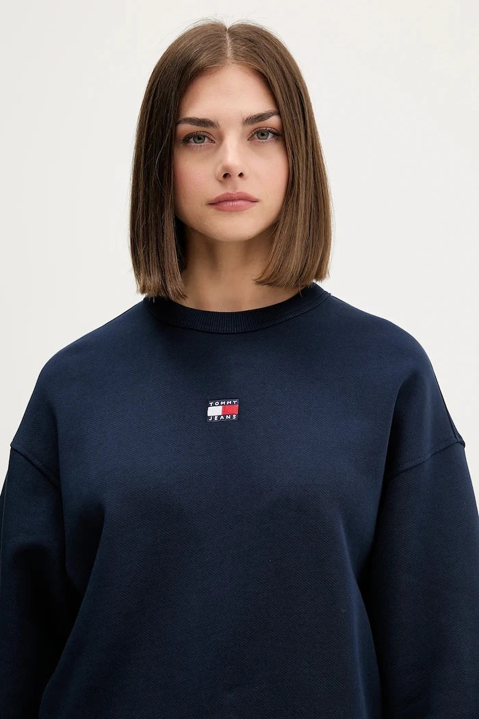 Pamuklu Tommy Jeans sweatshirt