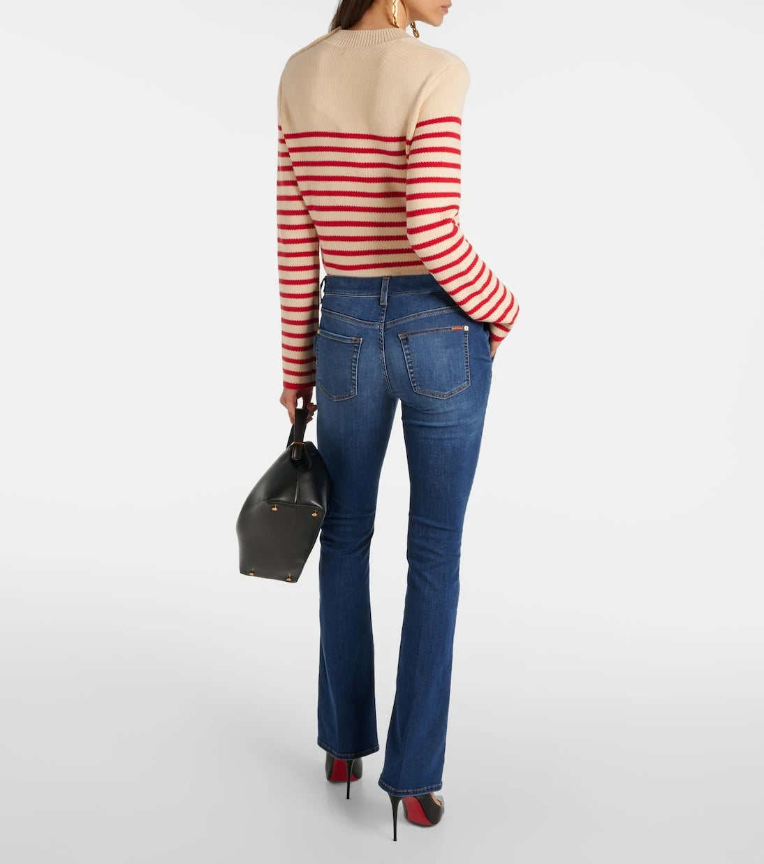 7 For All Mankind - Bootcut high-rise bootcut jeans