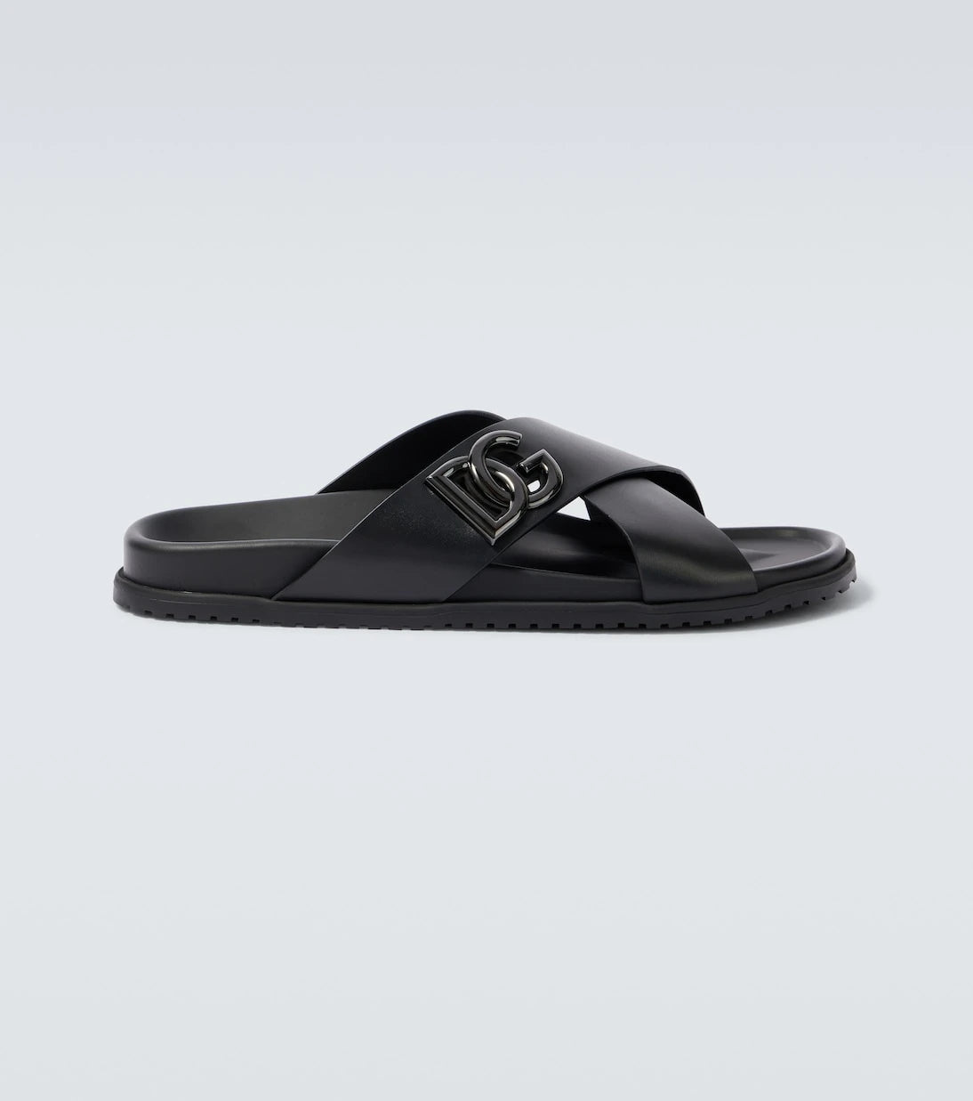 Dolce&Gabbana - Leather slides
