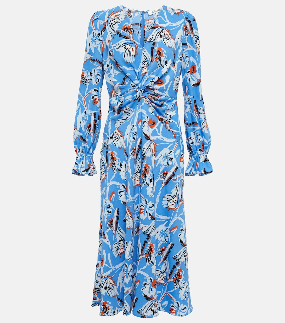 Diane von Furstenberg - Anaba printed crêpe midi dress