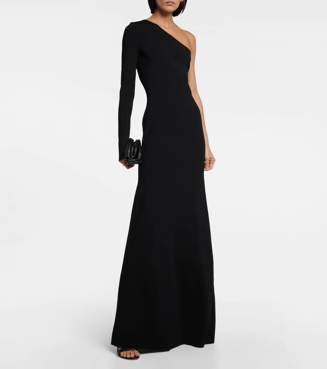 Victoria Beckham - Knitted one-shoulder maxi dress