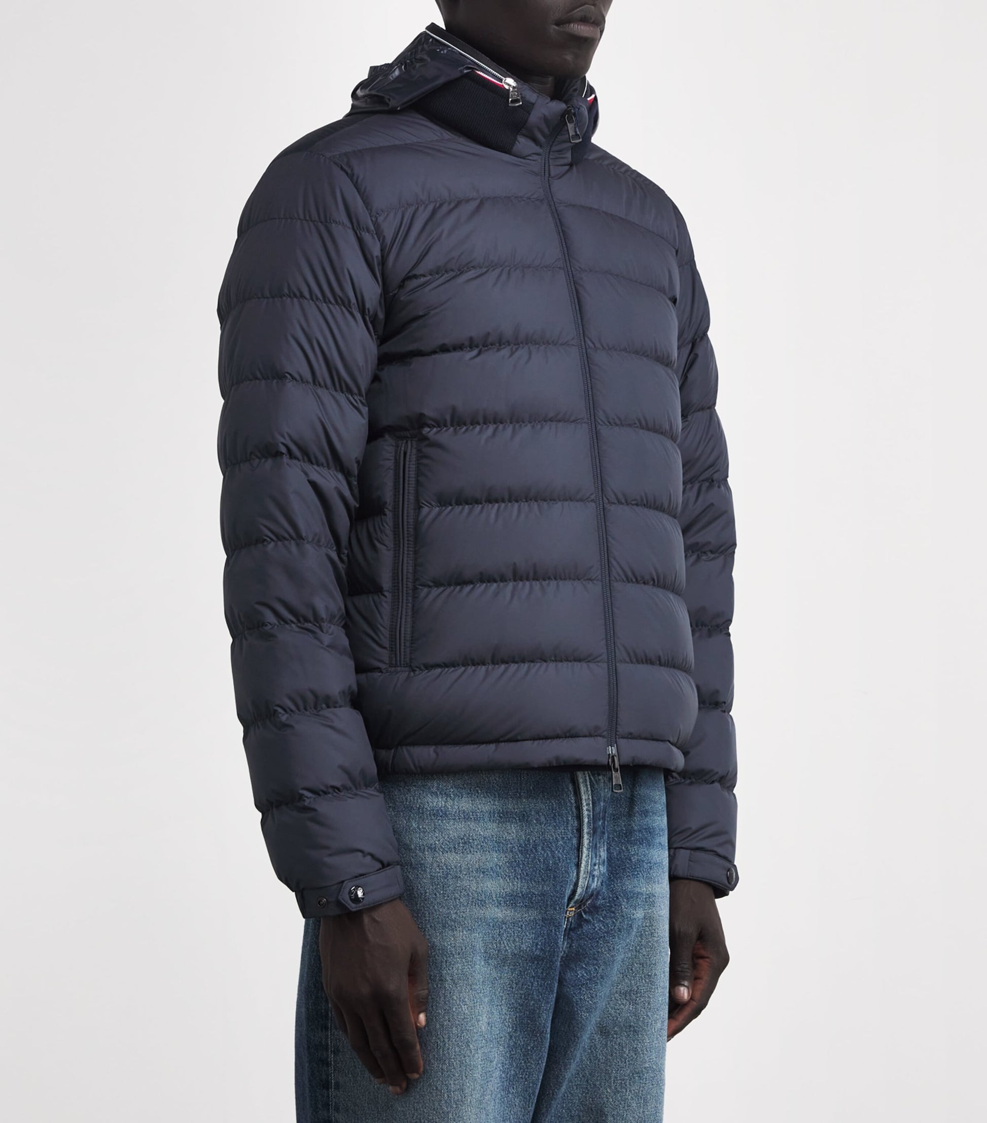 Moncler Blue Down Brendann Puffer Jacket