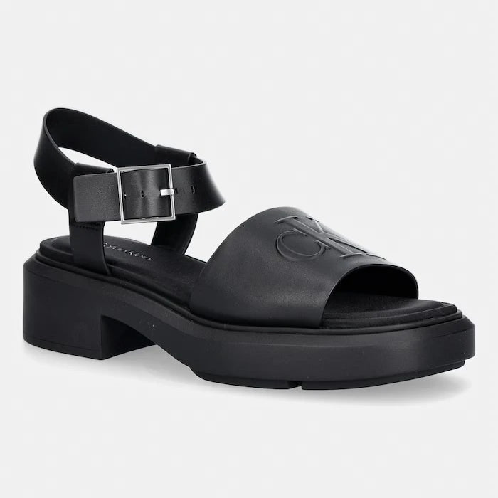 Calvin Klein сандали дамски CHUNKY SANDAL LTH MG