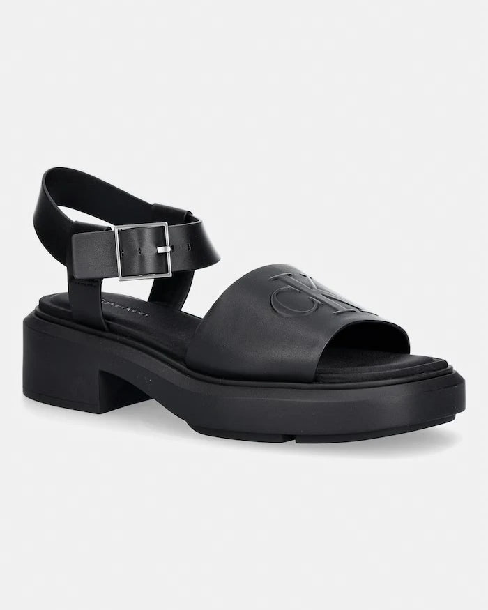 Calvin Klein Kadın Sandalet CHUNKY SANDAL LTH MG