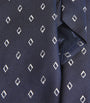 Emporio Armani Silk Jacquard Diamond Tie