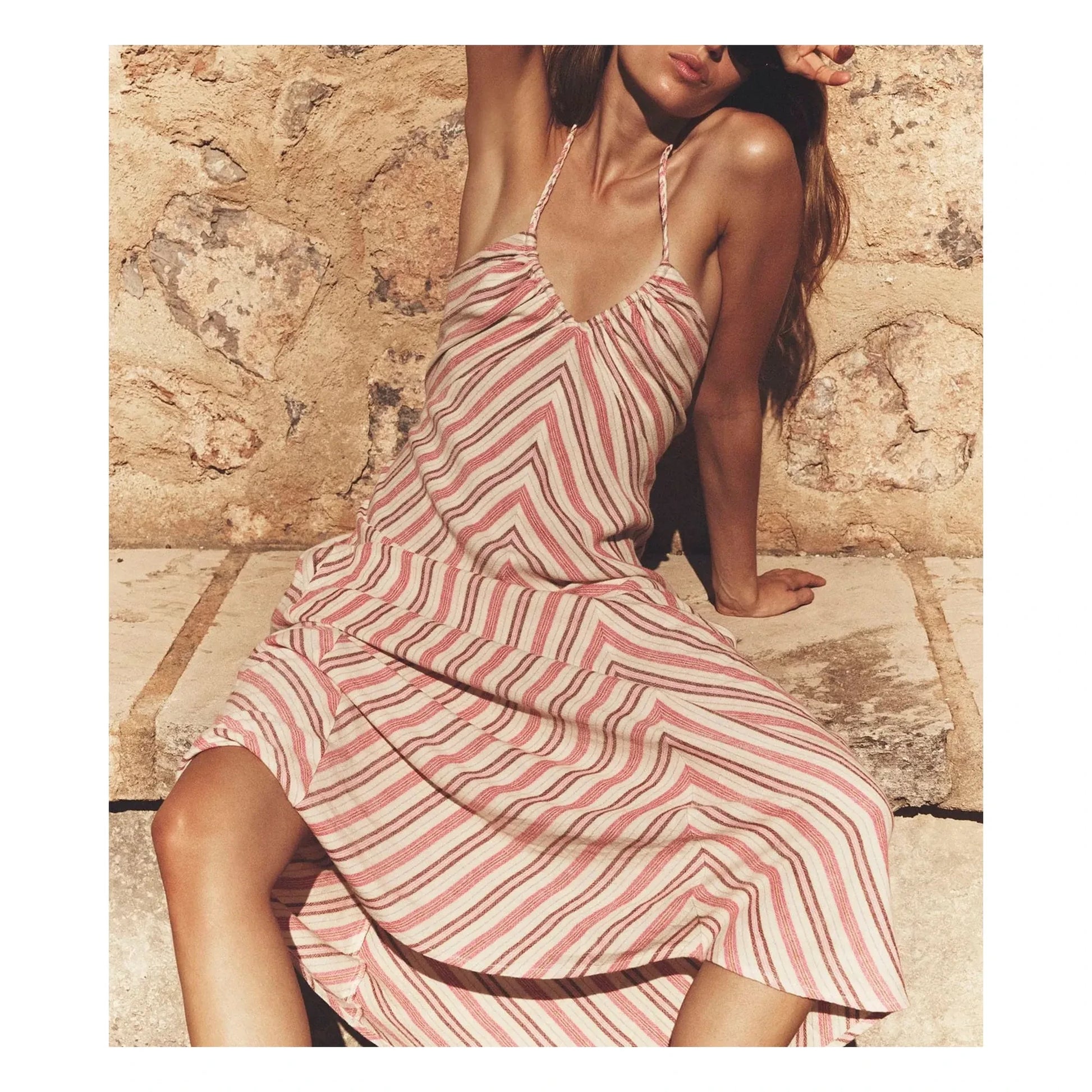 Xirena - Maggie Stripes Dress | Pink