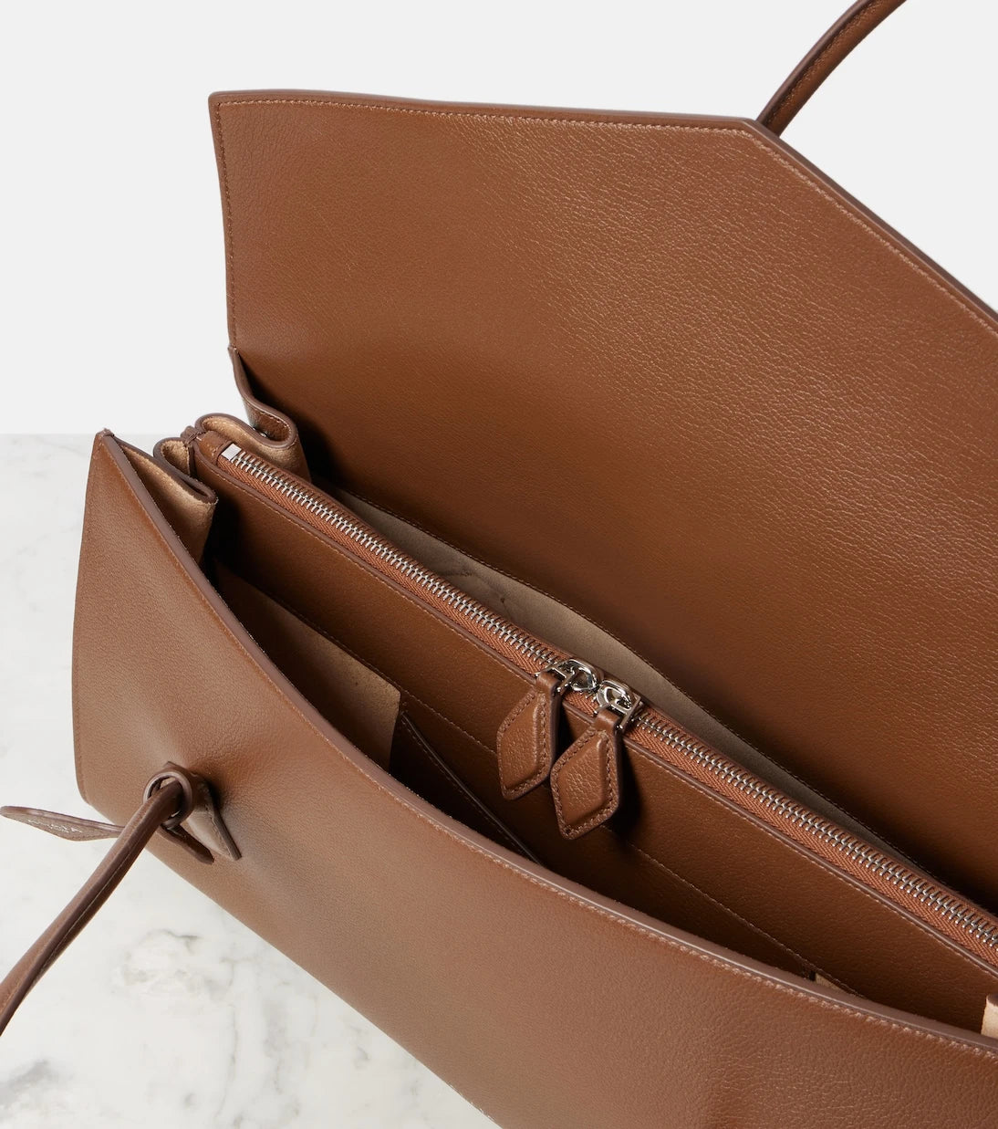 Alaïa - Le Teckel leather tote bag