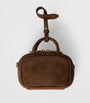 Brown Suede Beau Micro Bag