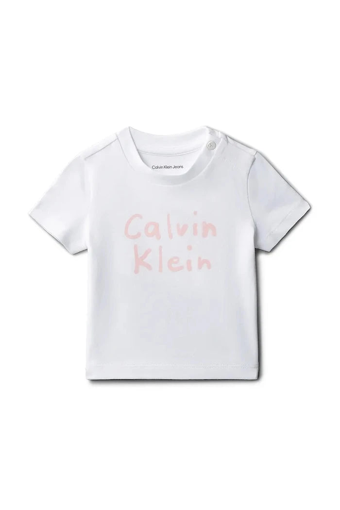 Calvin Klein Jeans bebek pamuklu tişört