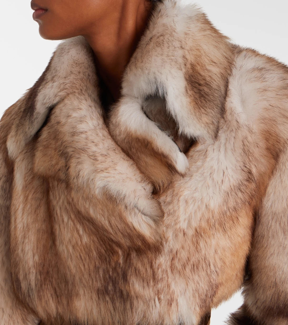 Khaite - Stallone cropped shearling jacket