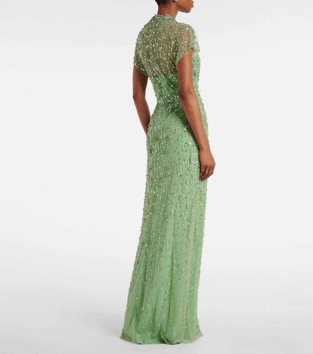 Jenny Packham - Crystal Drop embellished gown