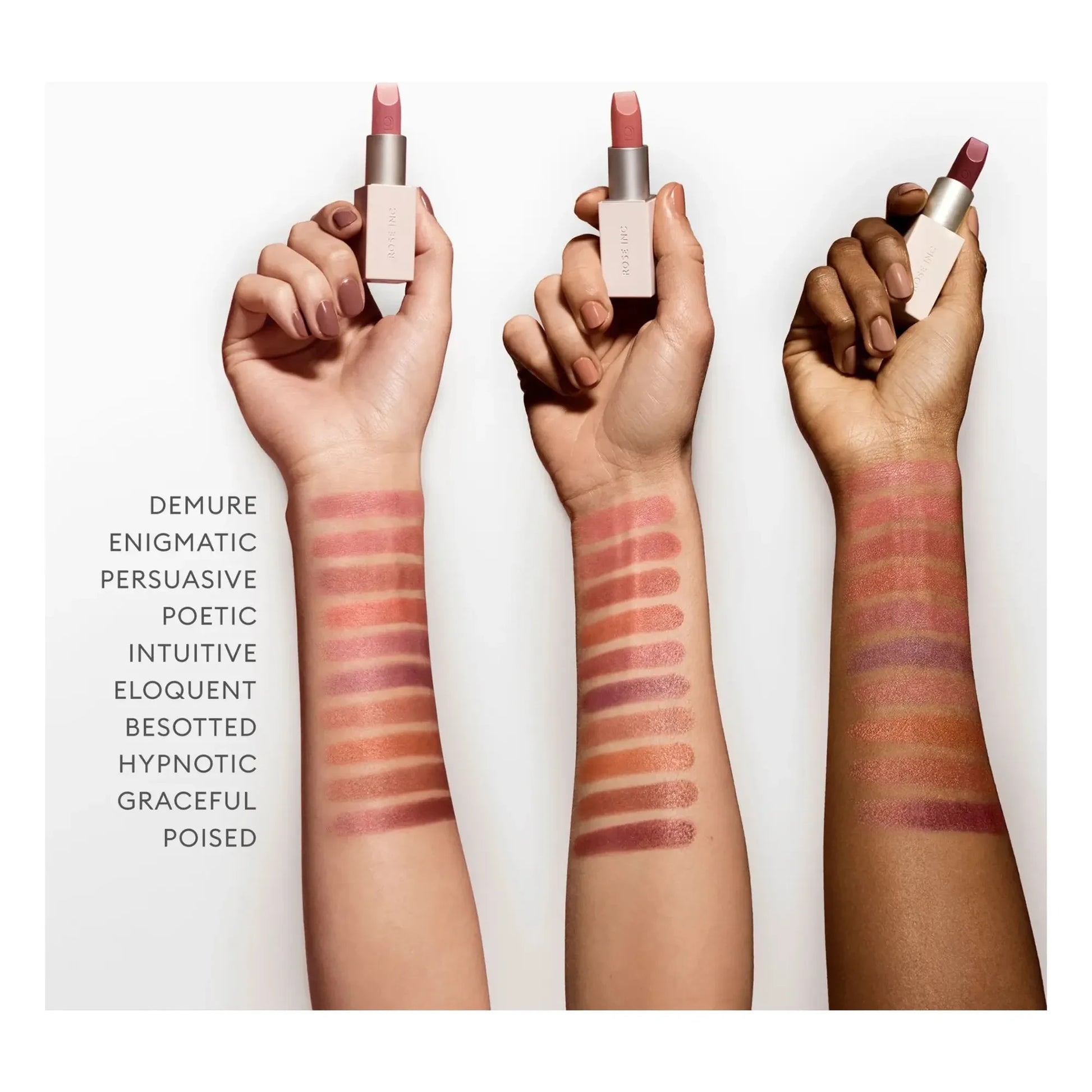 Rose Inc - Satin lipstick | Intuitive