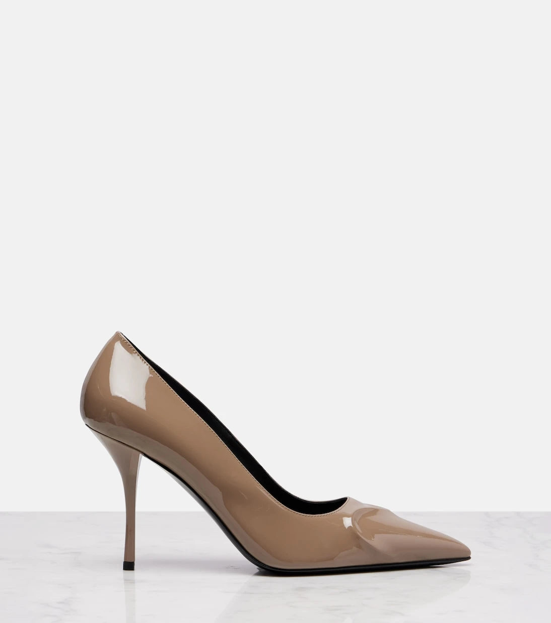 Alaïa - Le Cœur 3D 90 patent leather pumps