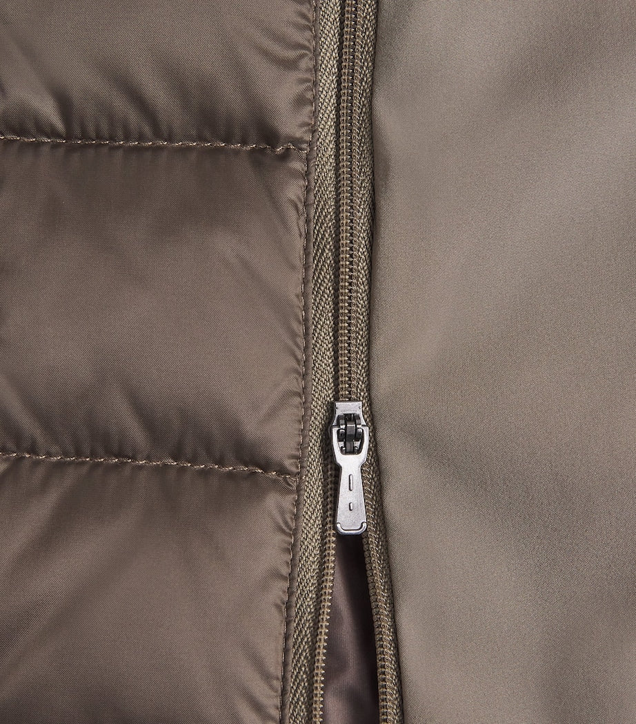 Black Hybrid Rogers Puffer-Blazer Jacket