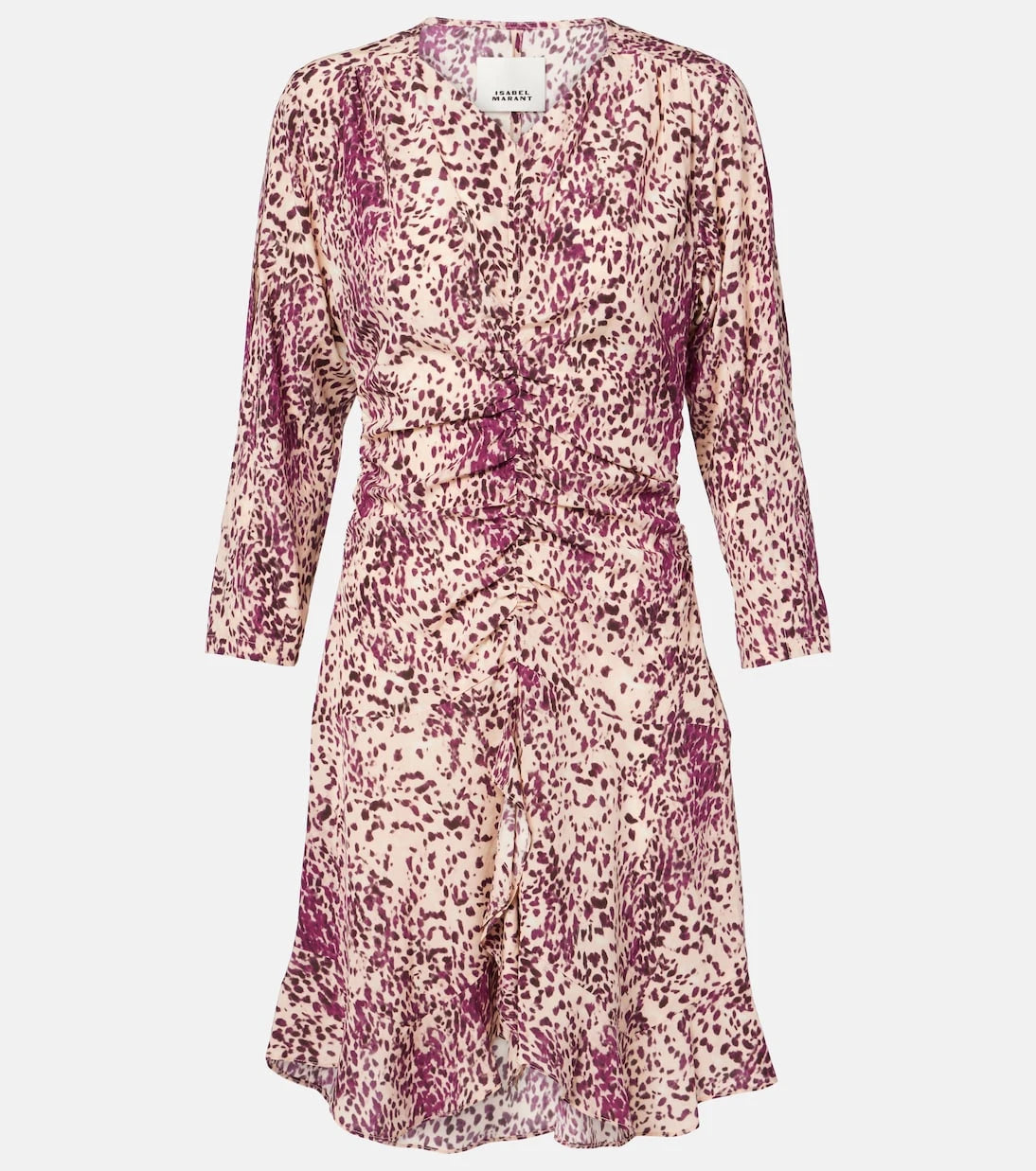 Isabel Marant - Octavia printed silk-blend minidress