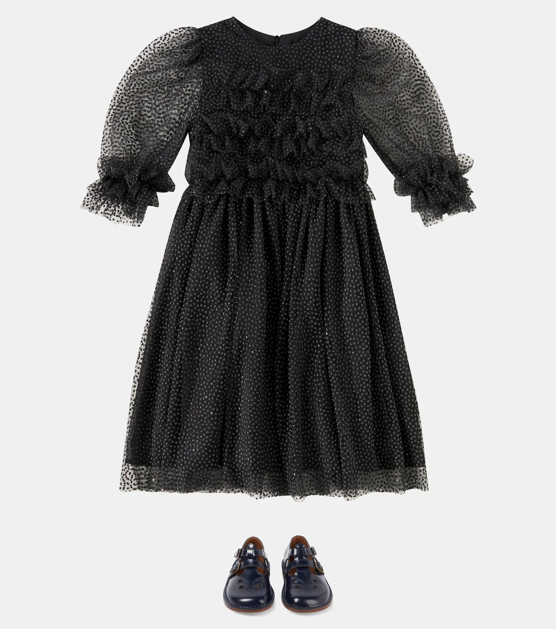 Patachou - Polka-dot tulle dress