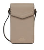 Smythson Leather Panama Envelope Phone Case