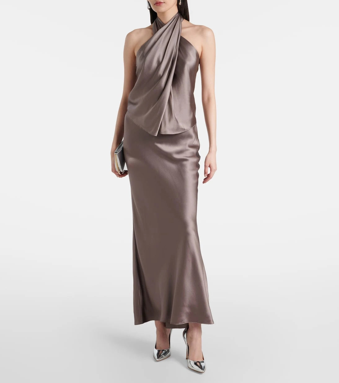 The Sei - Silk charmeuse maxi skirt