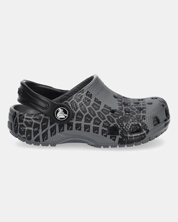 Crocs CLASSIC TIRE PRINT CLOG T Terlik