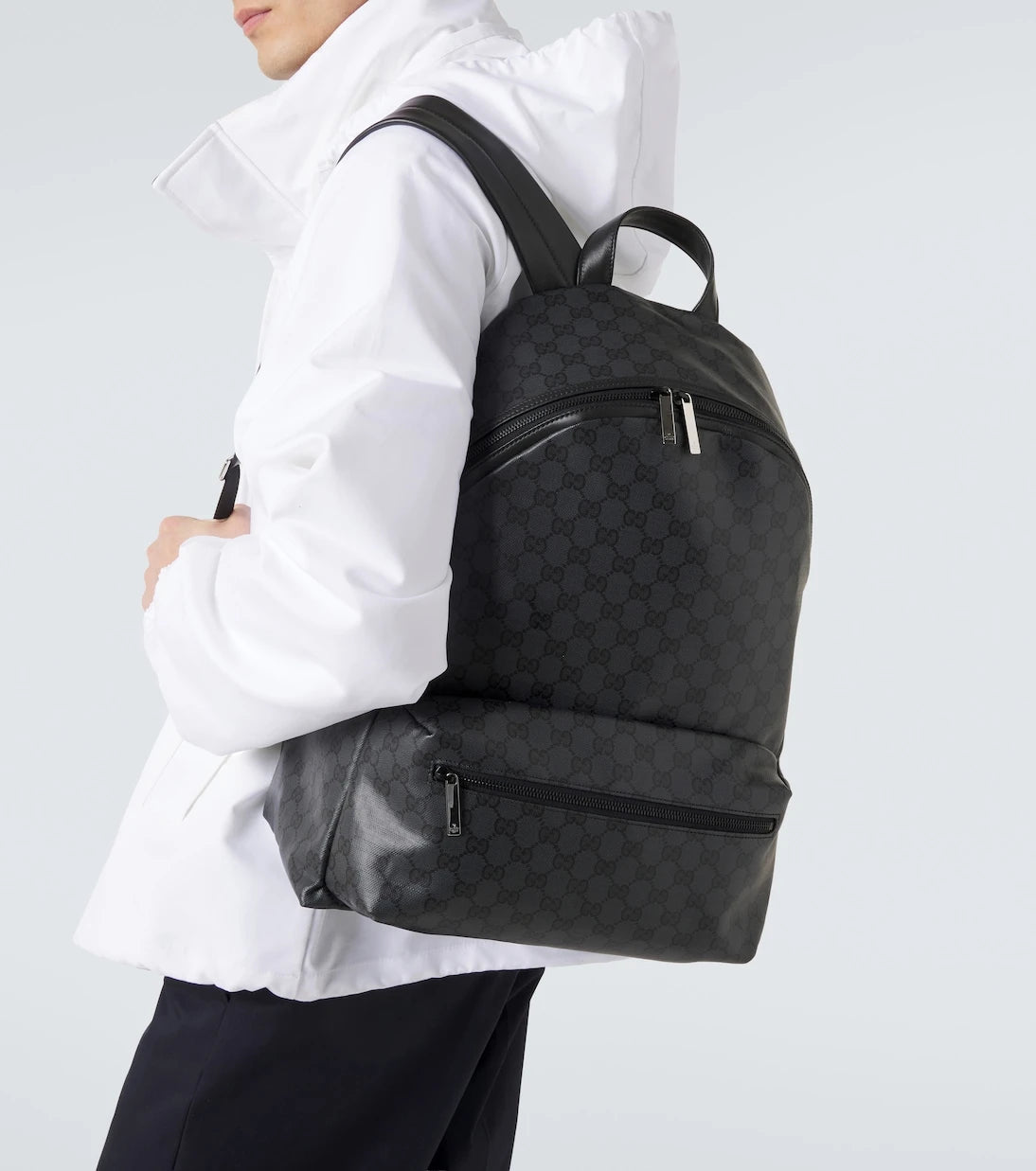 Gucci - Gucci Essence Classic GG Canvas Medium backpack
