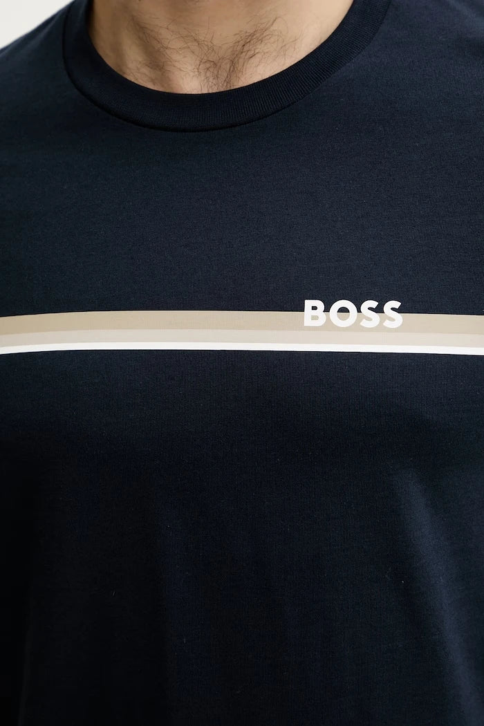 BOSS erkek pamuklu ev tişörtü