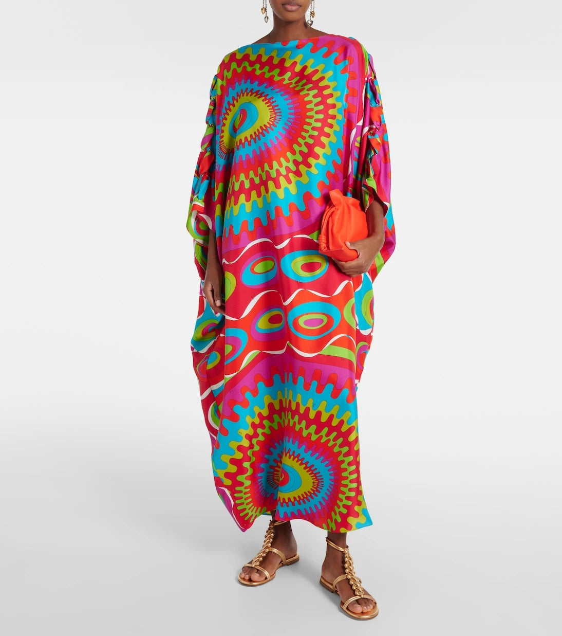 Pucci - Bersaglio silk kaftan