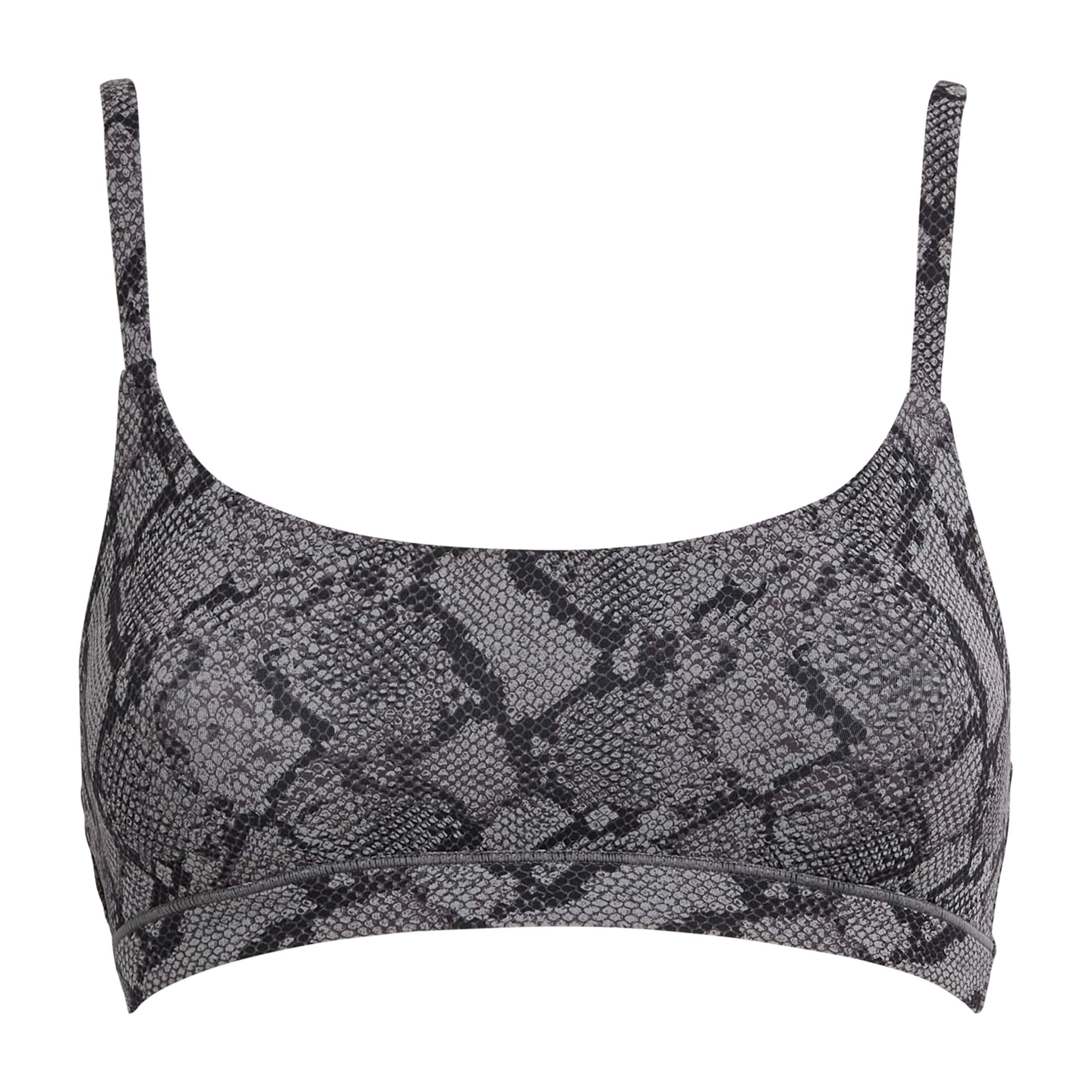 Grey Fits Everybody Scoop-Neck Bralette