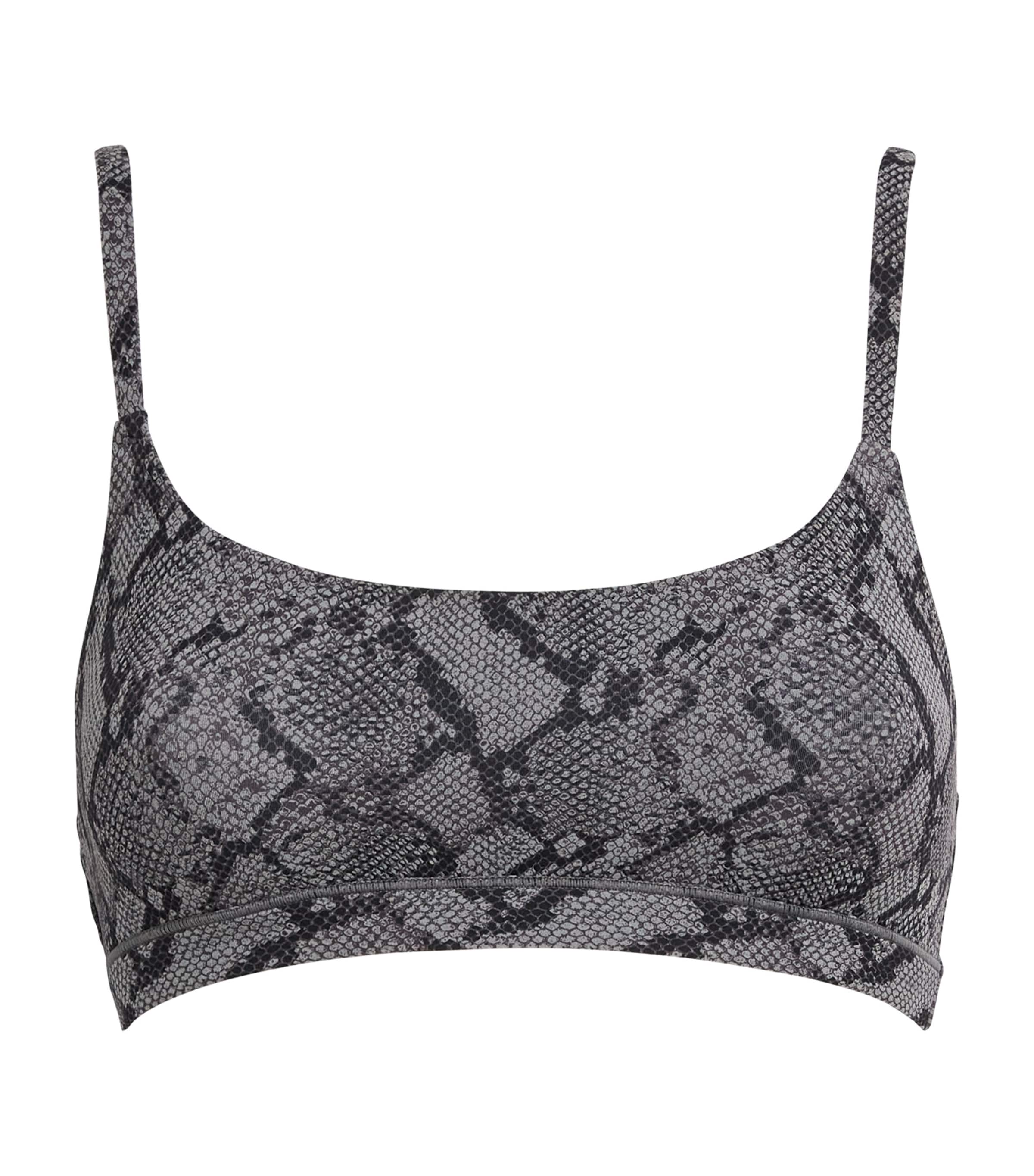 Grey Fits Everybody Scoop-Neck Bralette