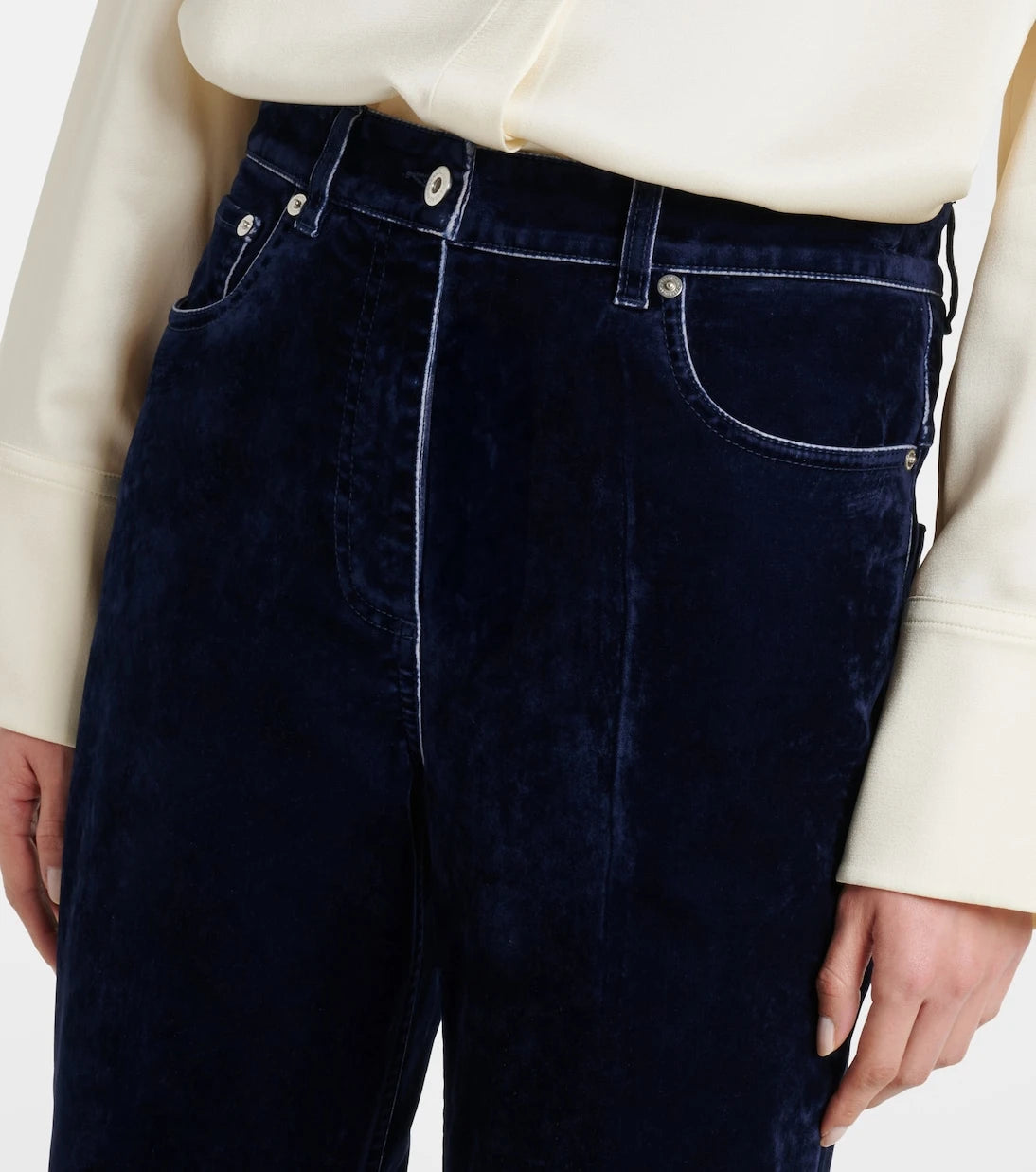 Ferragamo - Düz kesim jean pantolon