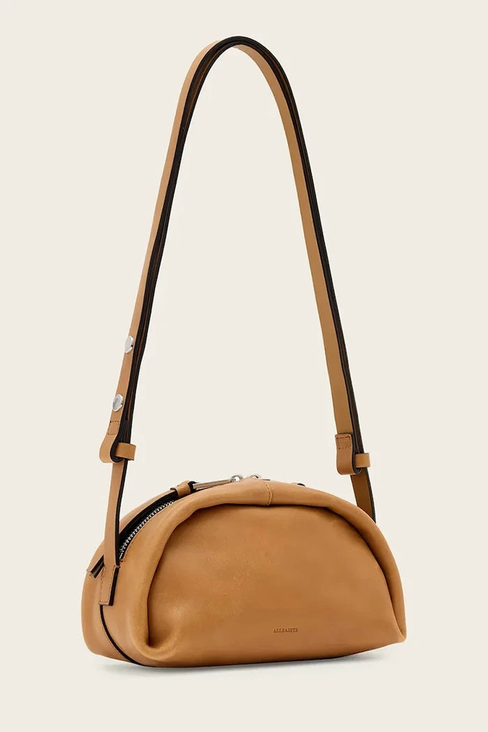 AllSaints чанта crossbody дамска от кожа ROSALIE