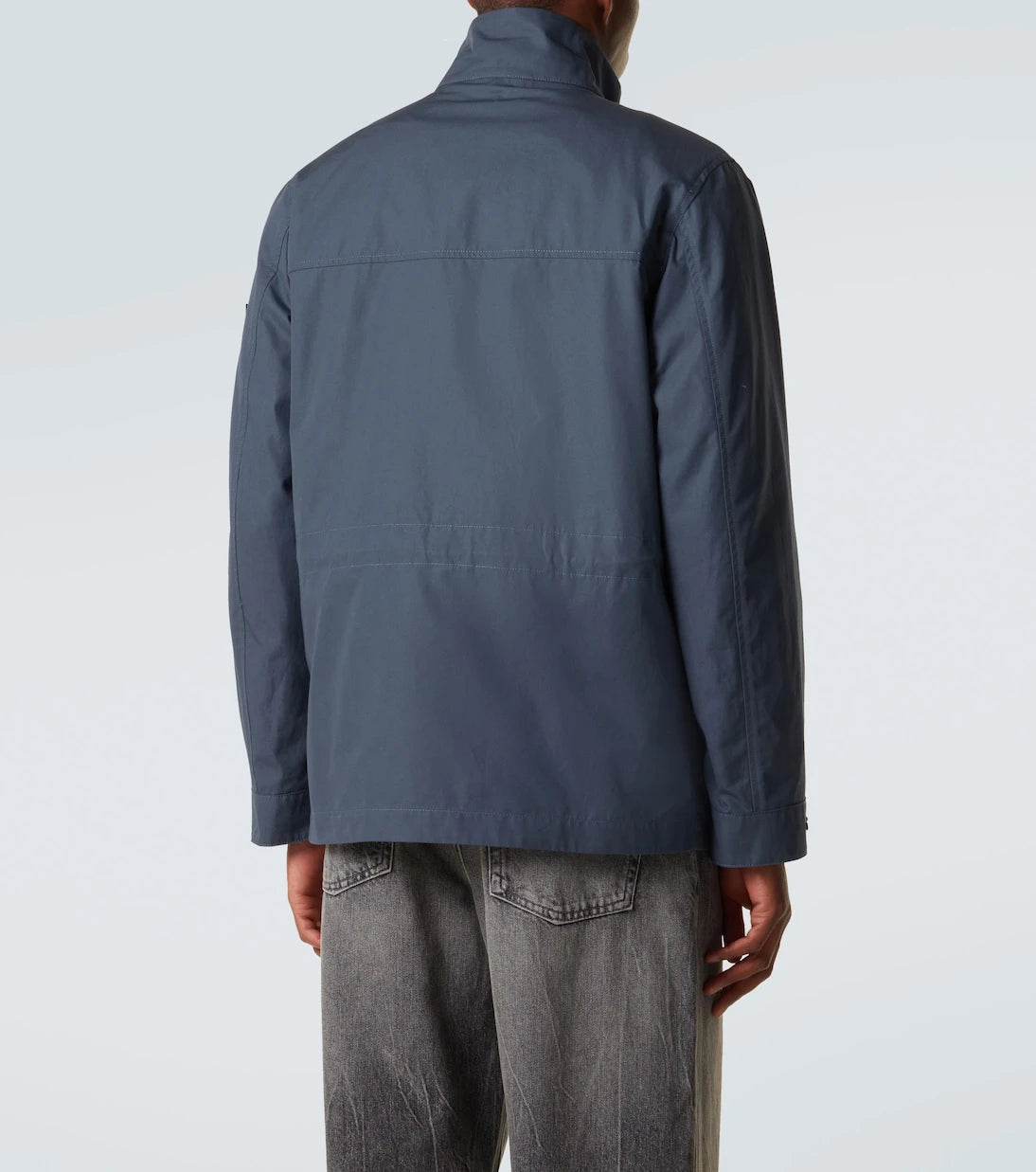 Stone Island - Compass cotton canvas field jacket