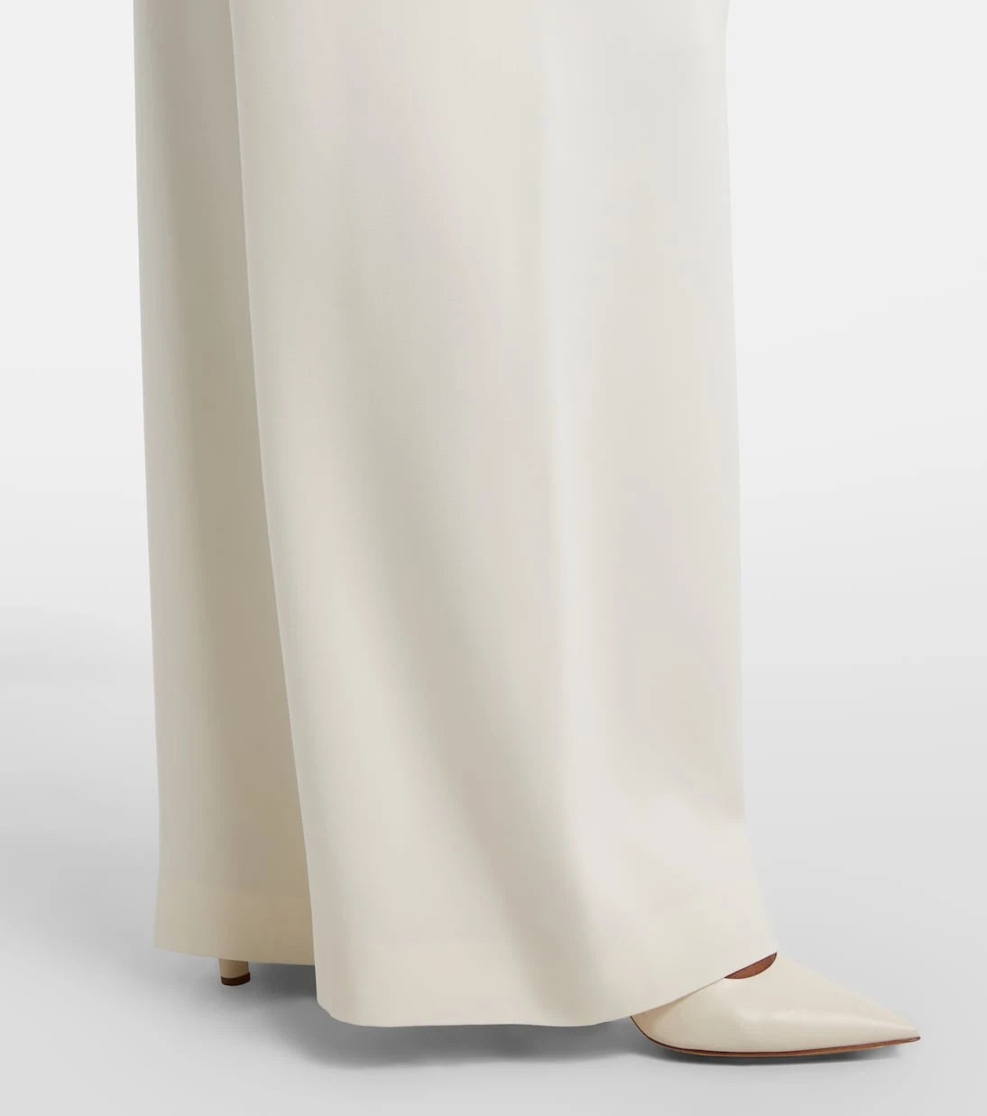 Oscar de la Renta - Silk-blend georgette wide-leg pants